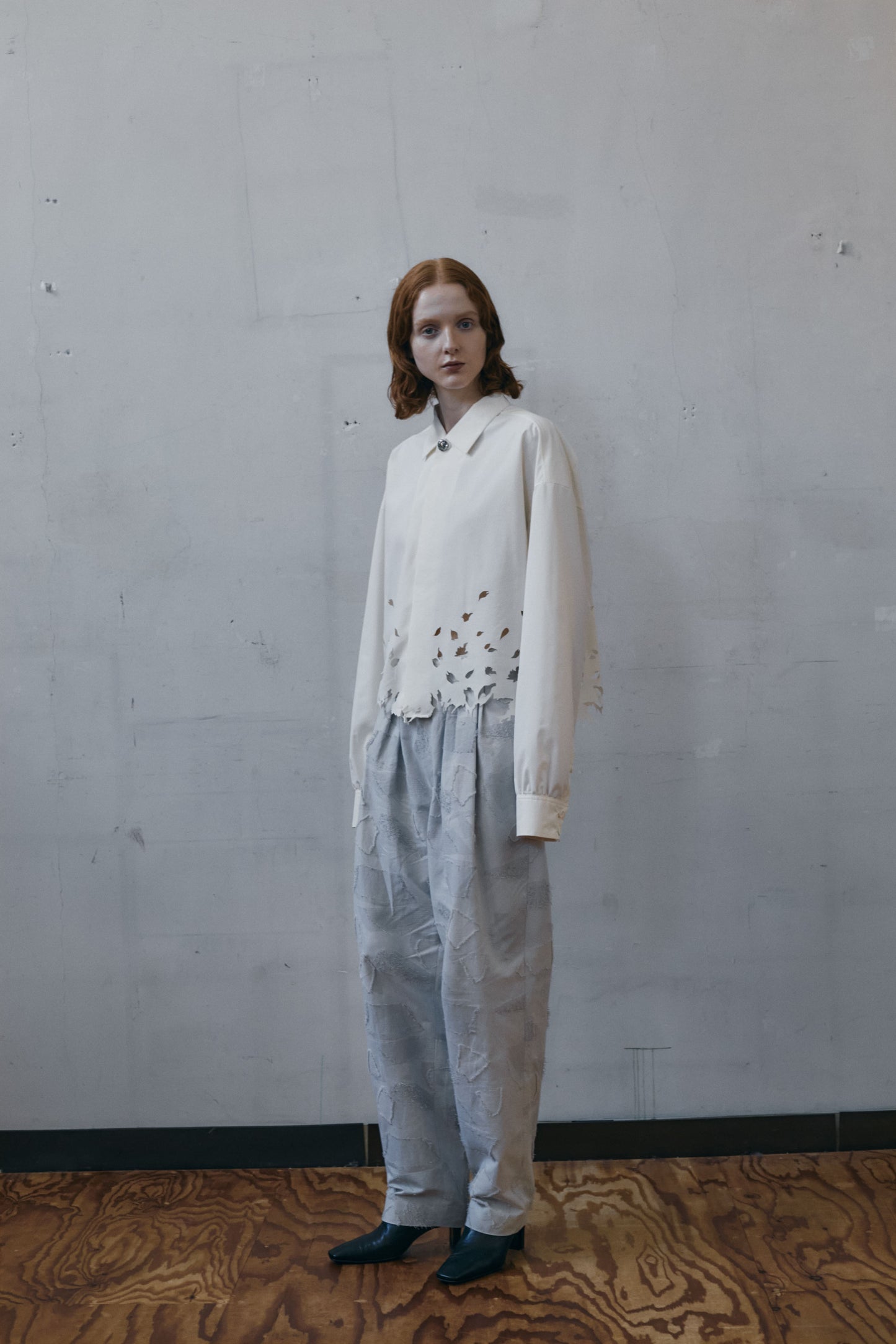 meagratia Flower petal laser cut Shirt