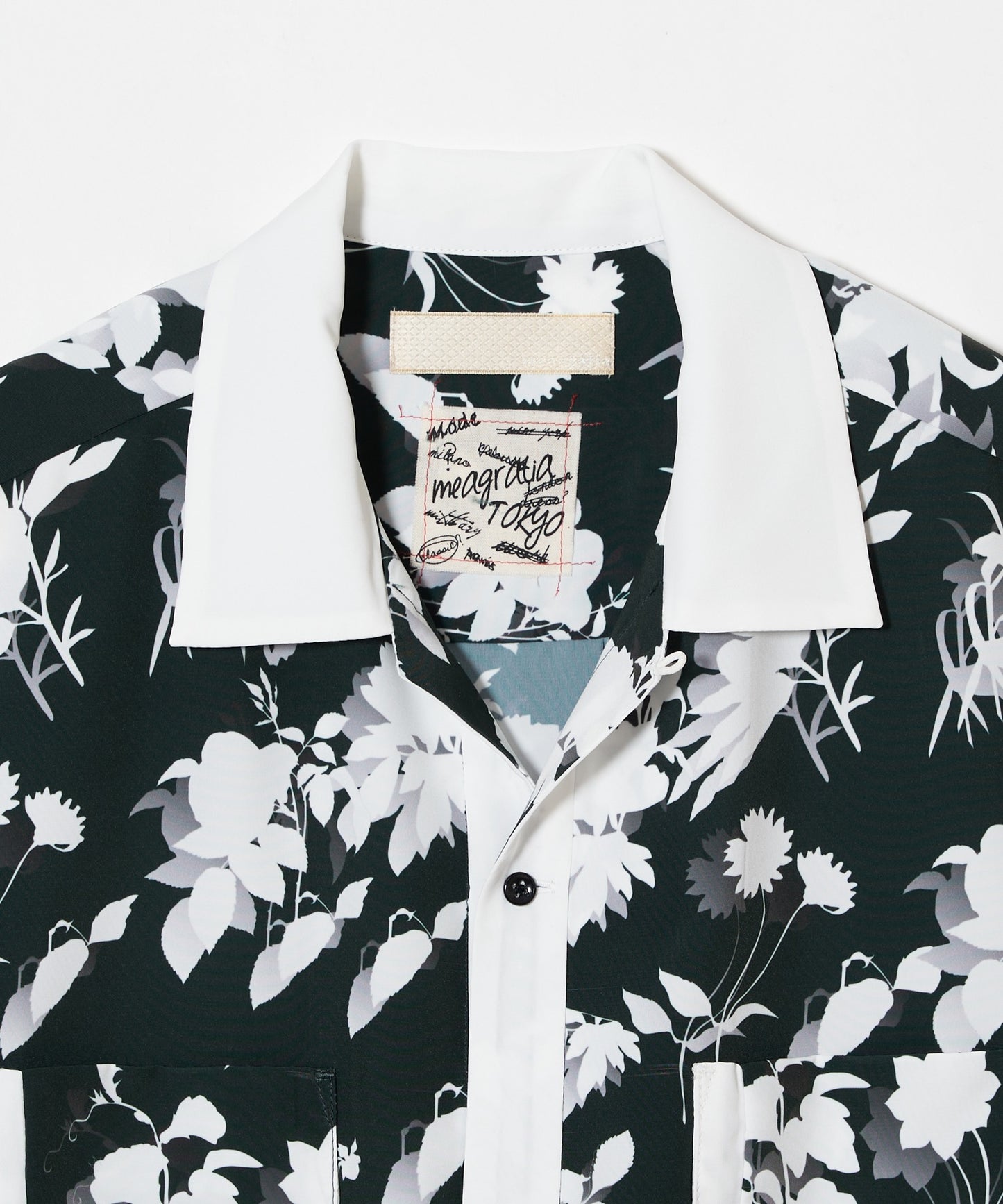 meagratia Floral pattern S/S shirt