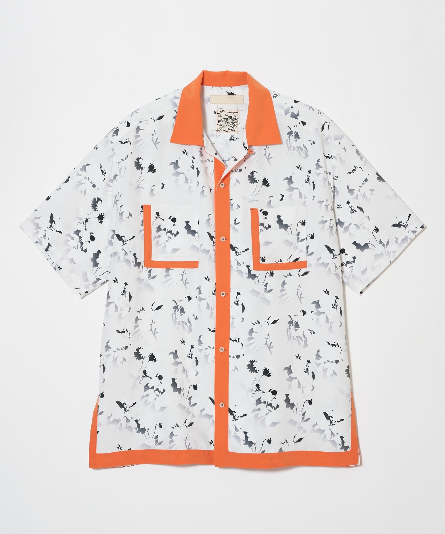 meagratia Floral pattern S/S shirt
