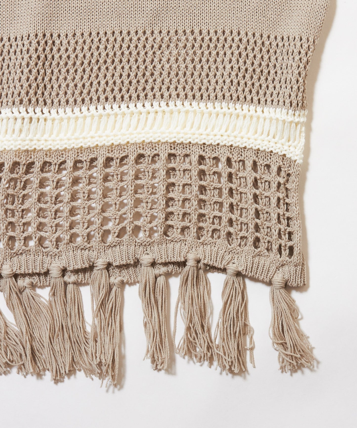 meagratia "SUNRISE SHADOWS" knit vest