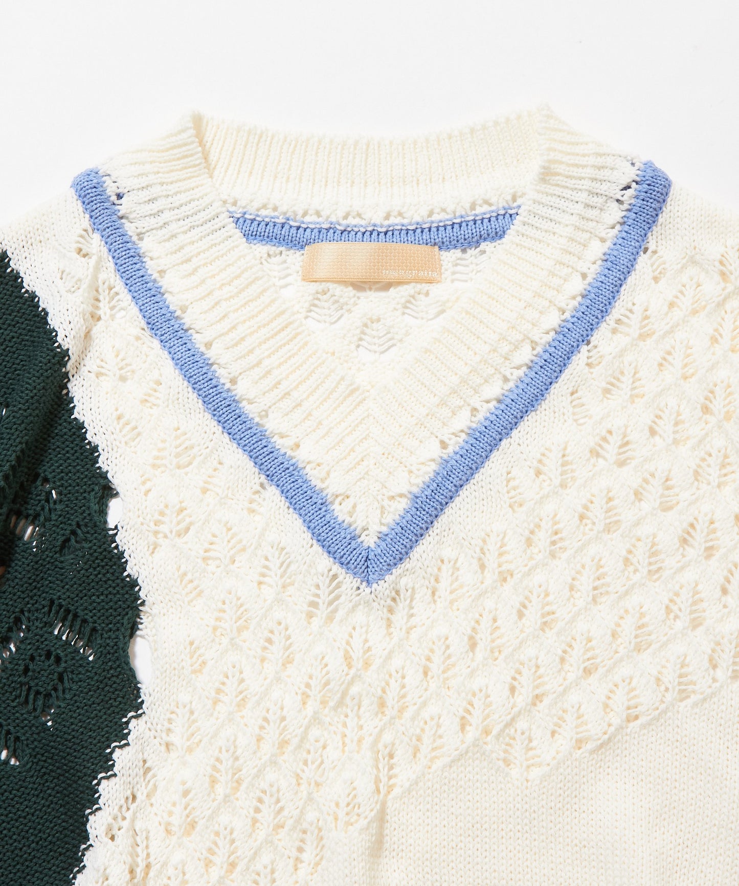 meagratia "SUNRISE SHADOWS" knit vest