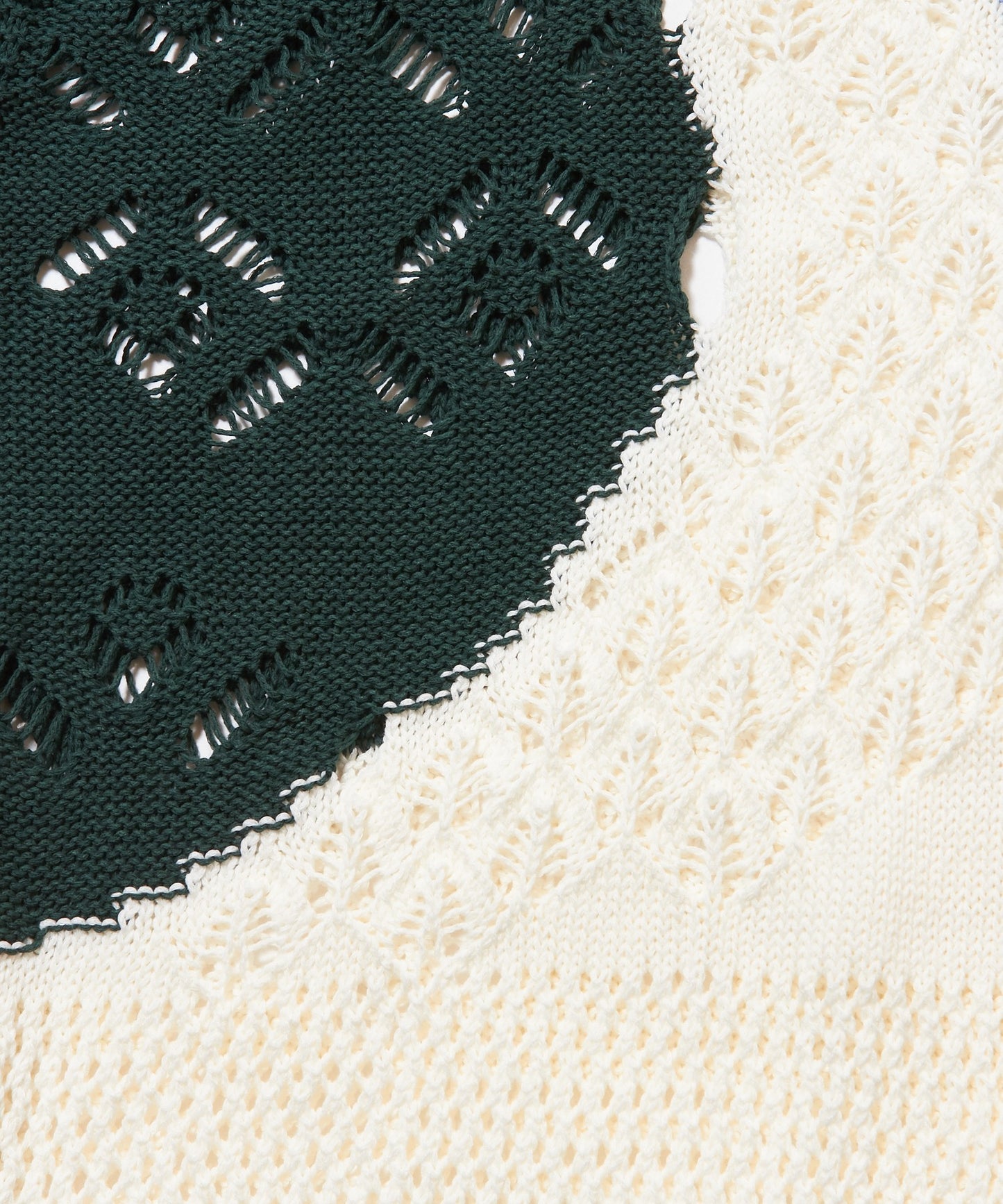 meagratia "SUNRISE SHADOWS" knit vest