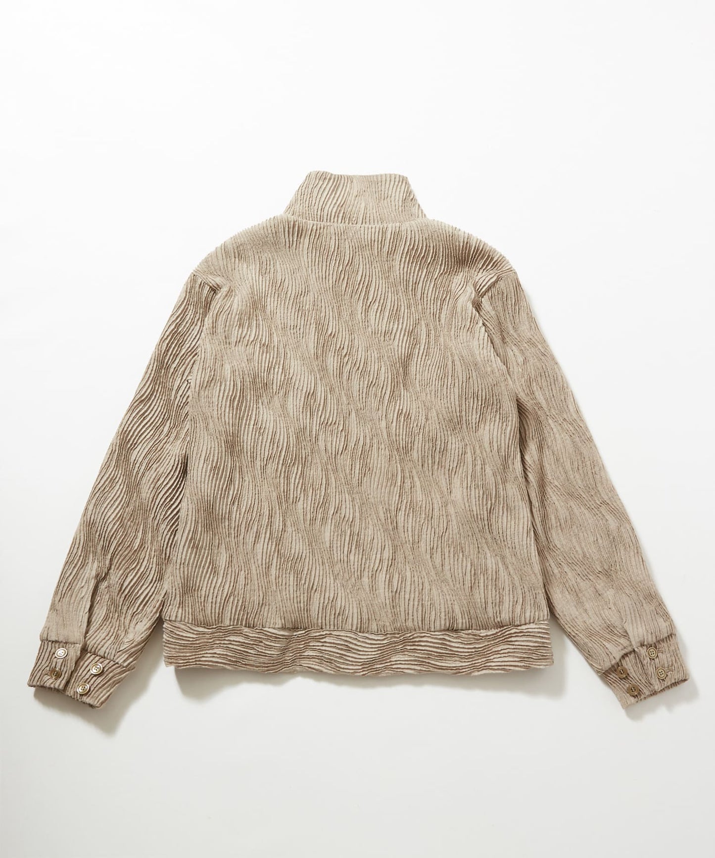 meagratia Wavy fabric truck jacket