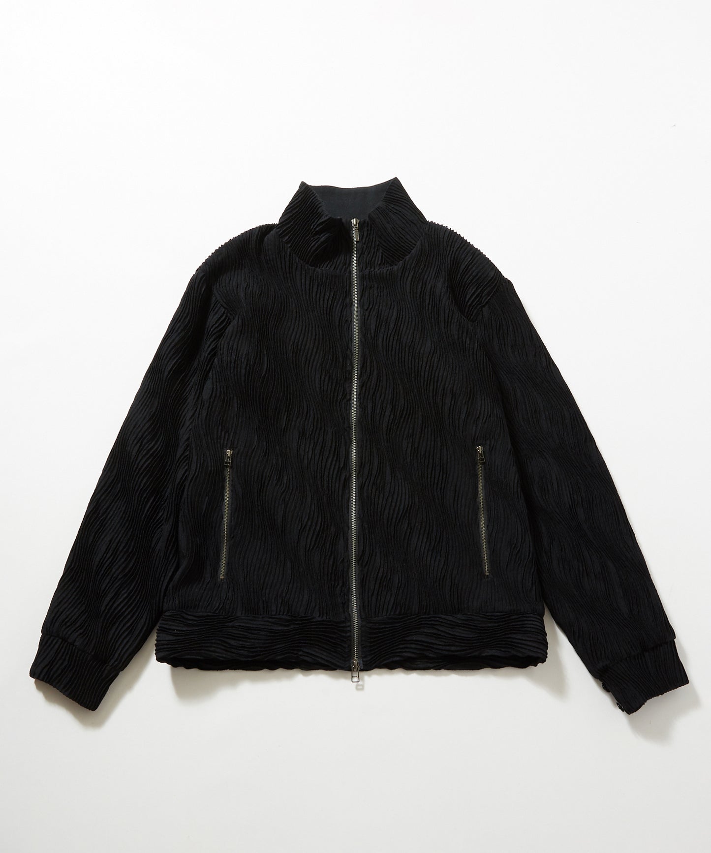 meagratia Wavy fabric truck jacket