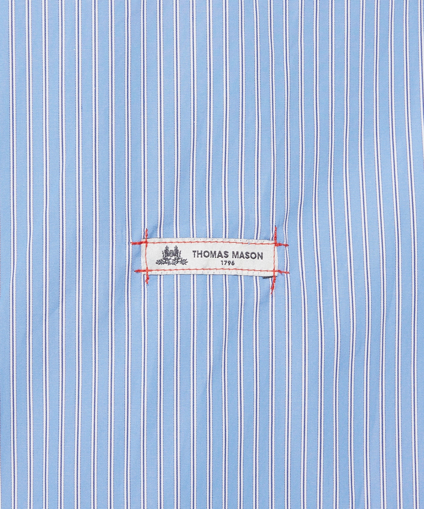 meagratia×THOMAS MASON Stripe zip-up 2way shirt