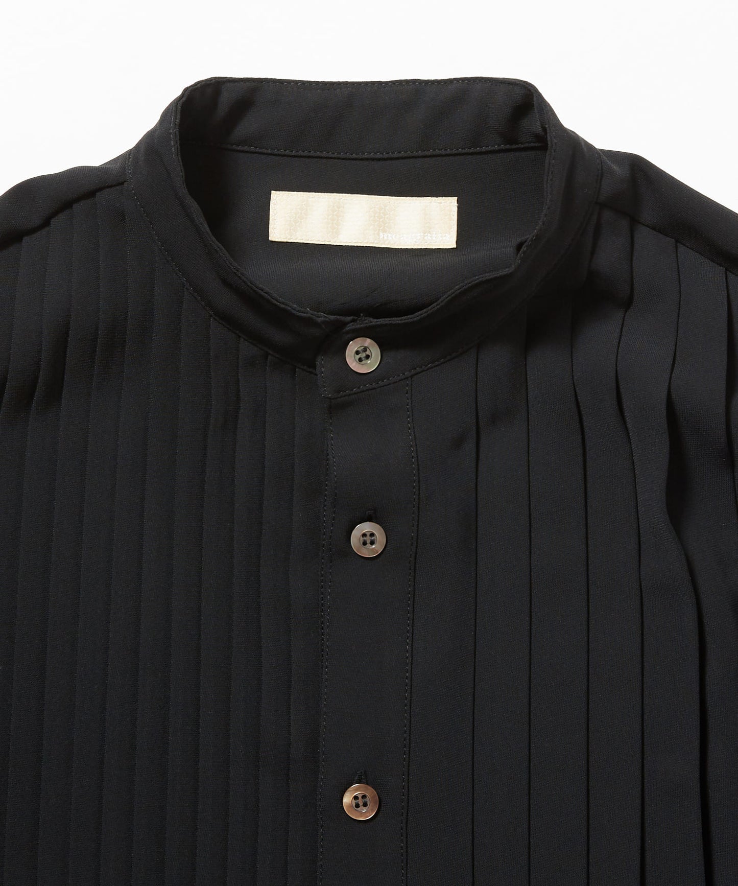 meagratia Asymmetry pleats shirt