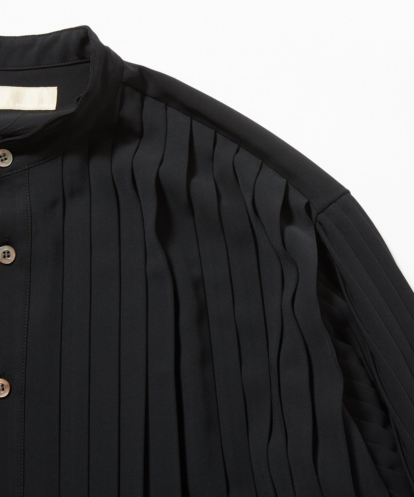 meagratia Asymmetry pleats shirt