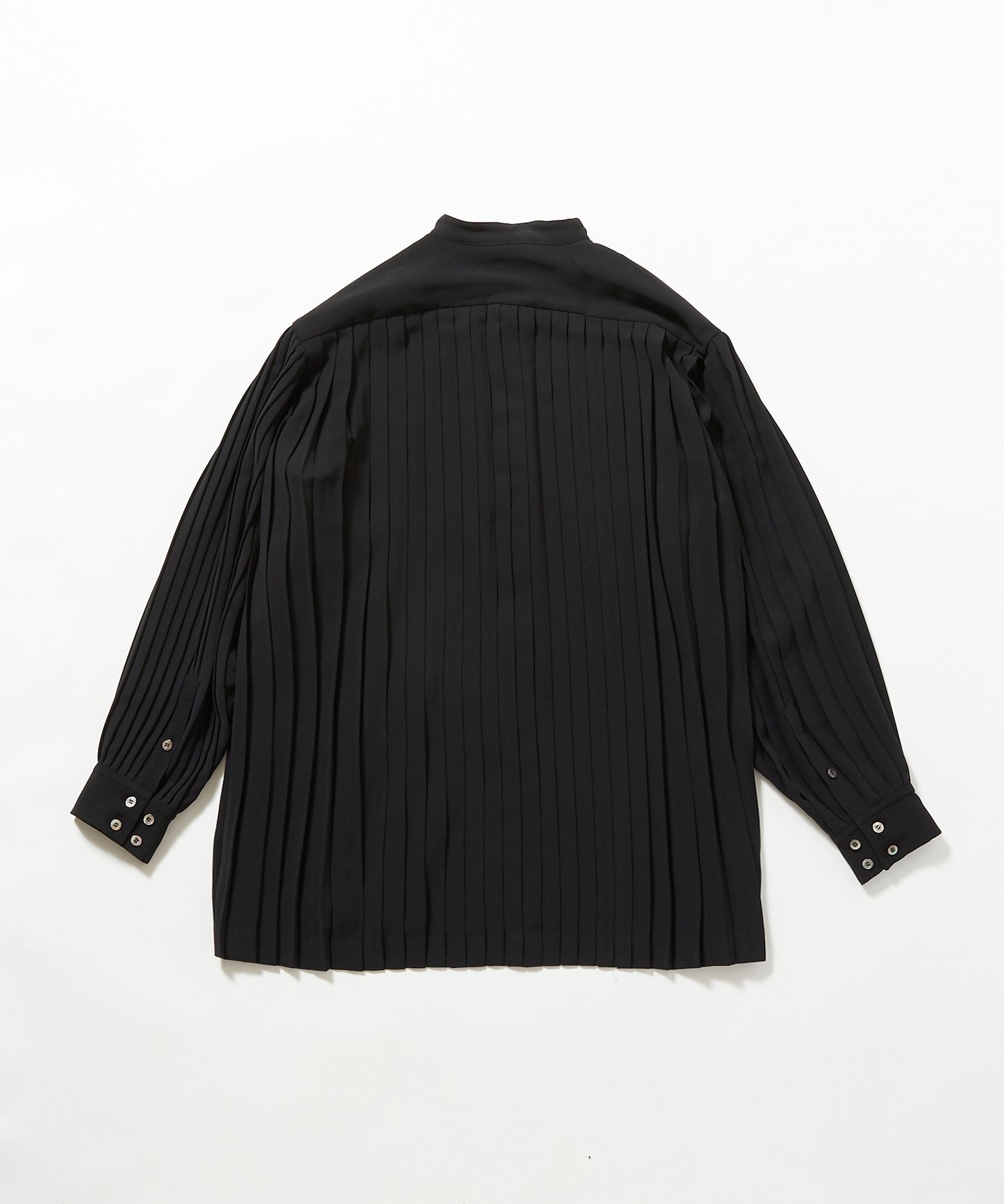 meagratia Asymmetry pleats shirt