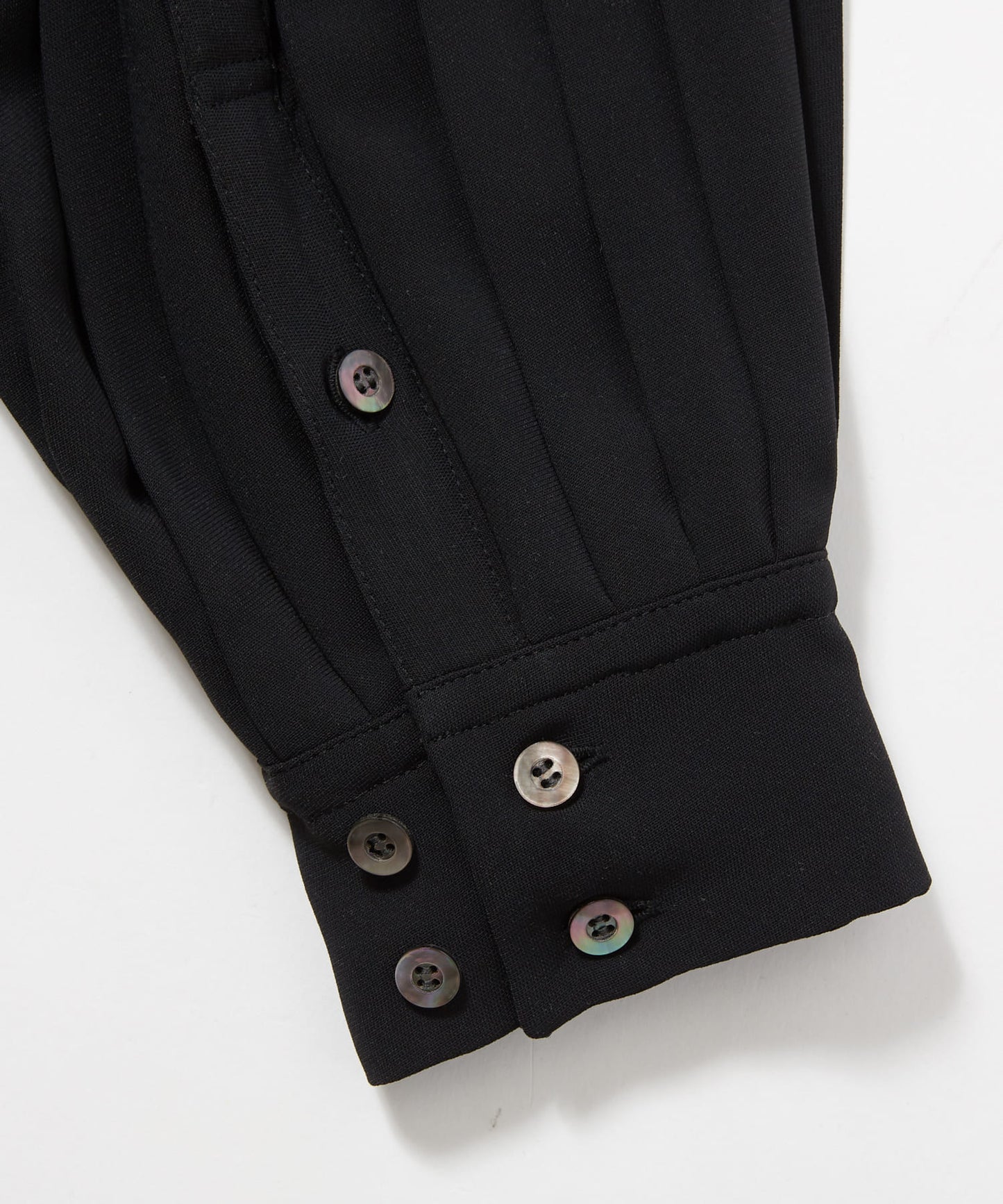 meagratia Asymmetry pleats shirt