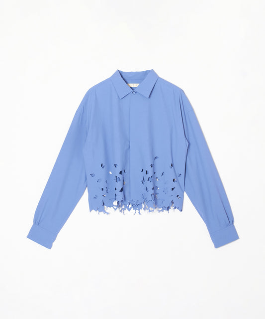 meagratia Flower petal laser cut Shirt