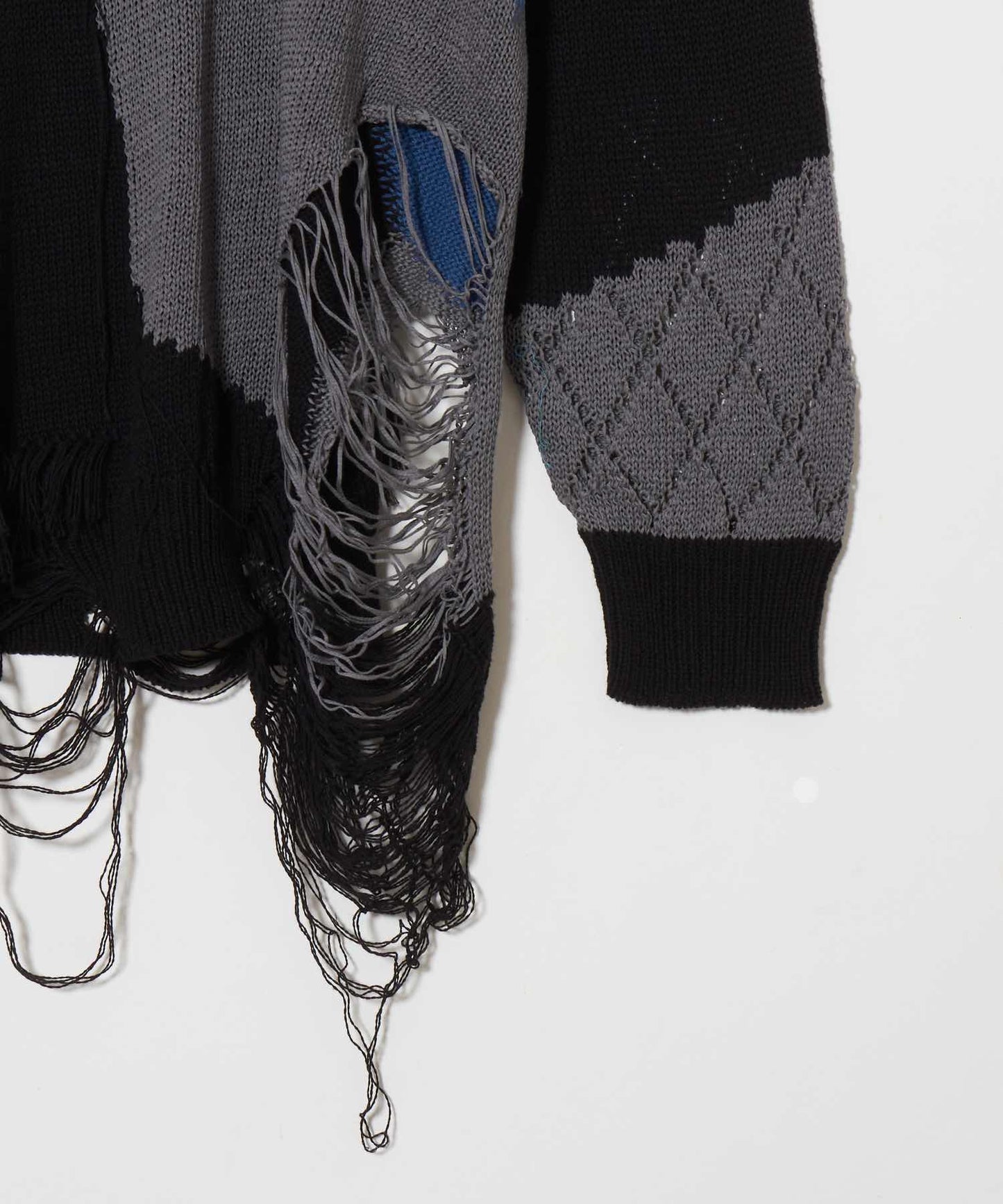 meagratia Frayed knit P/O