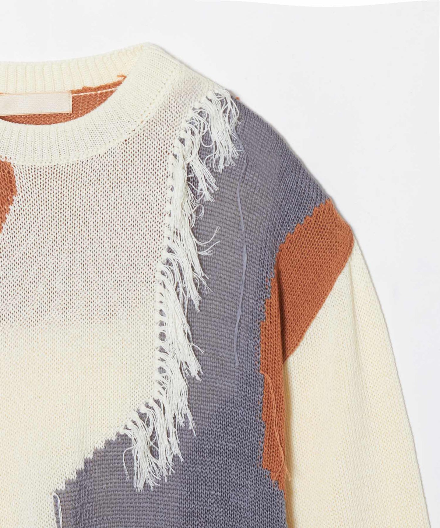meagratia Frayed knit P/O