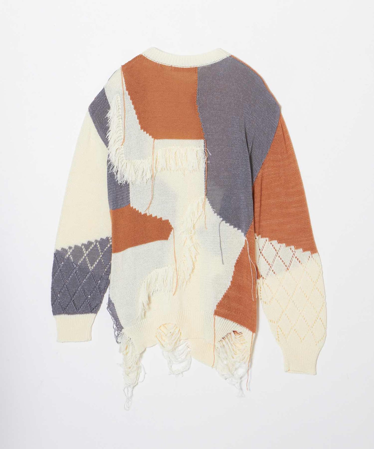 meagratia Frayed knit P/O