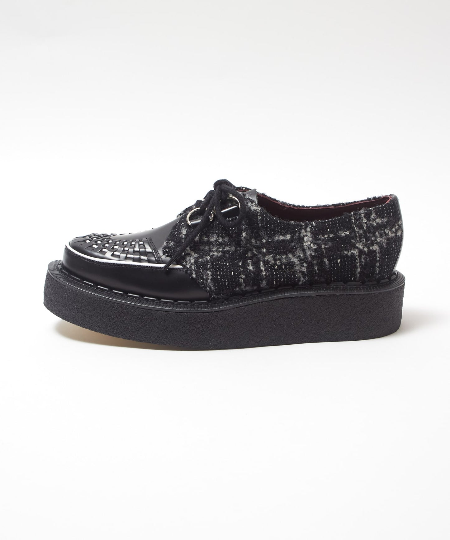 meagratia×GEORGE COX Mix tweed rubber sole