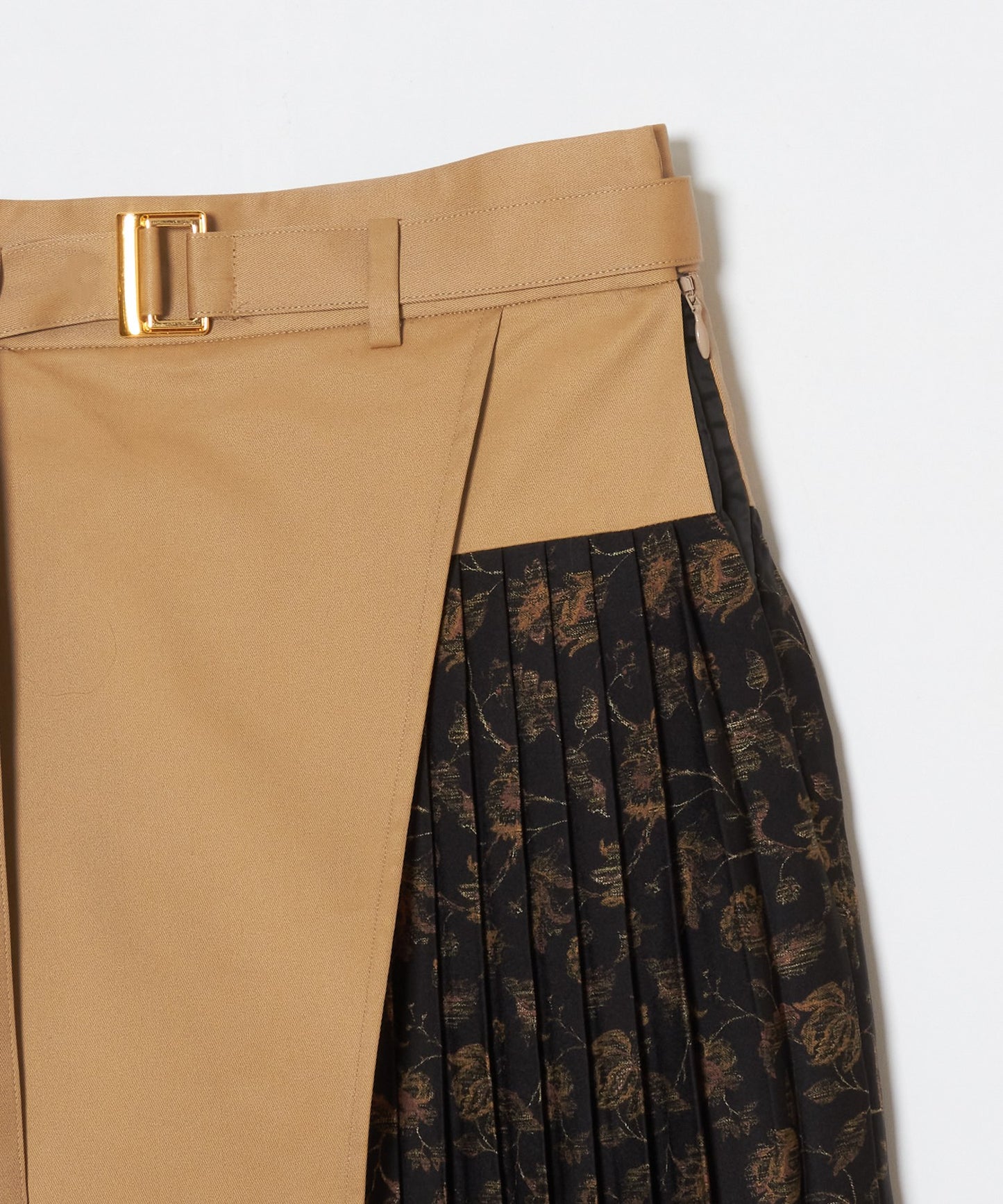 meagratia Pleats belted skirt