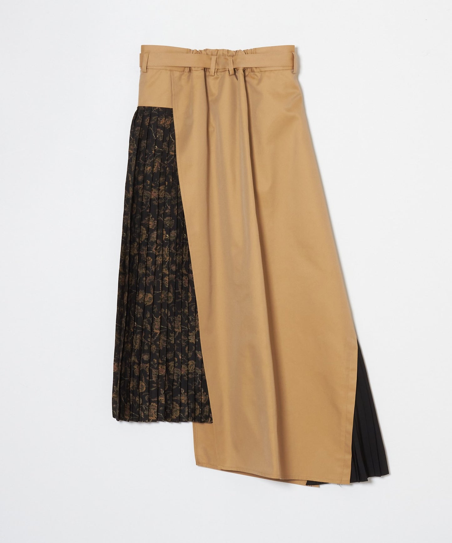 meagratia Pleats belted skirt
