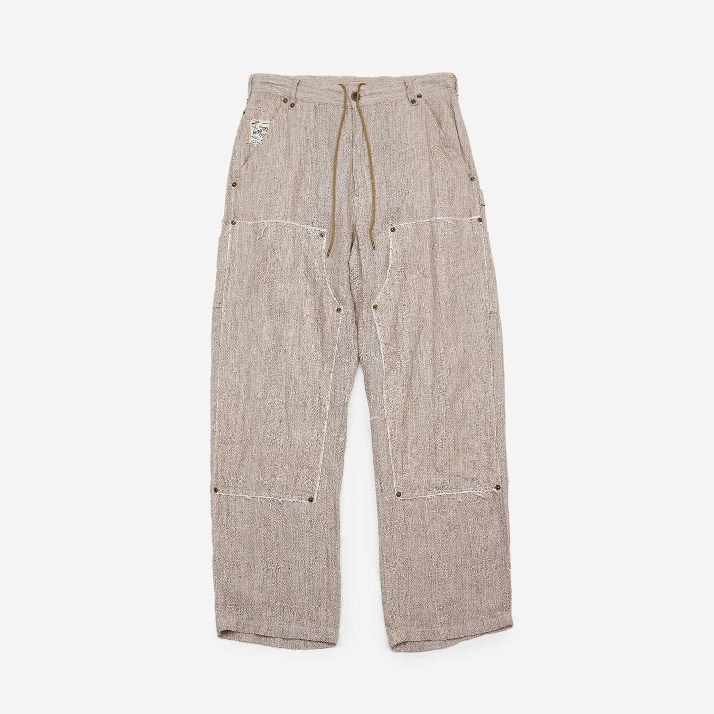 meagratia Linen Silk Double knee PT