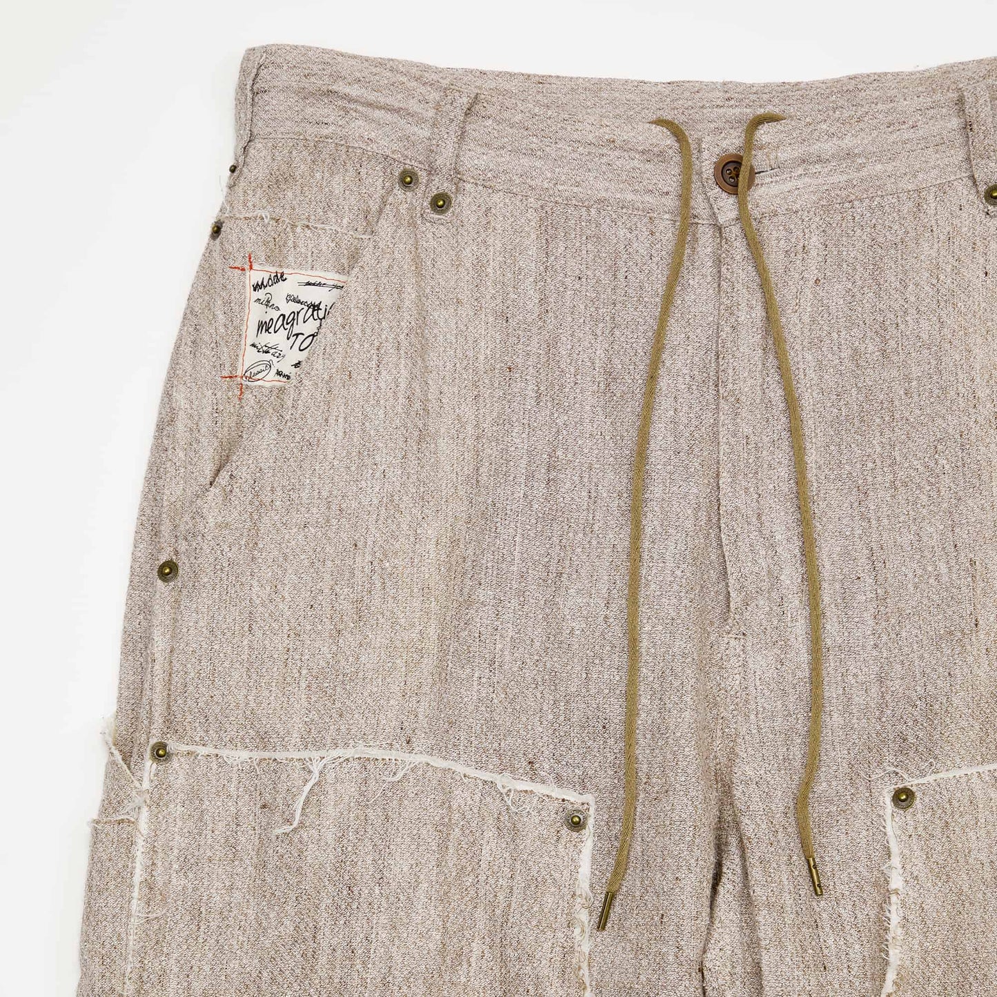 meagratia Linen Silk Double knee PT