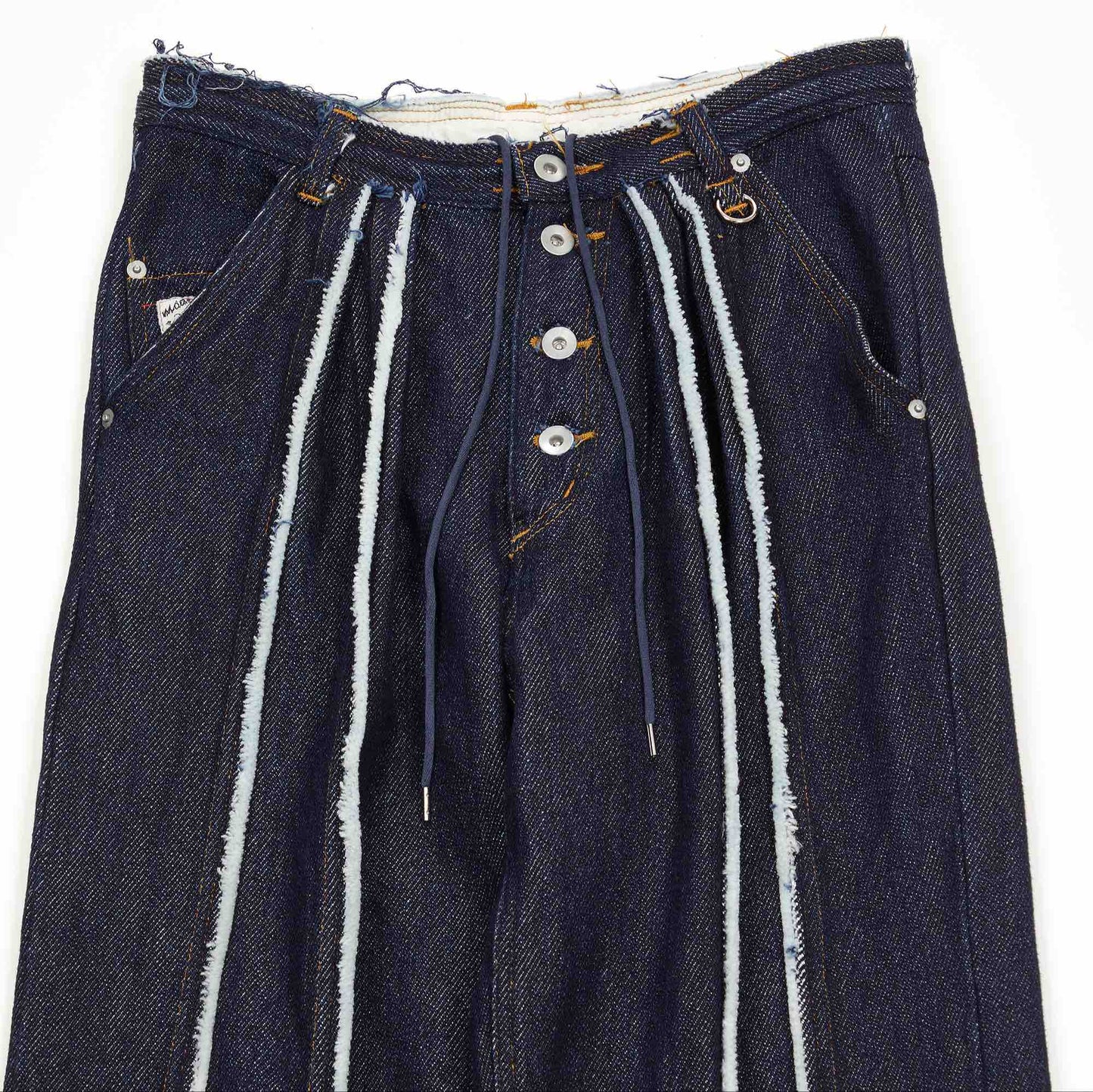 meagratia Loose twist yarn denim PT