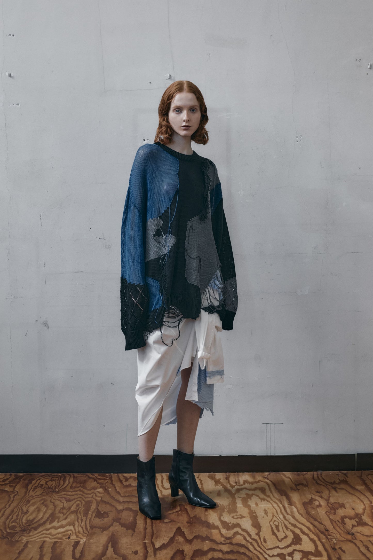 meagratia Frayed knit P/O