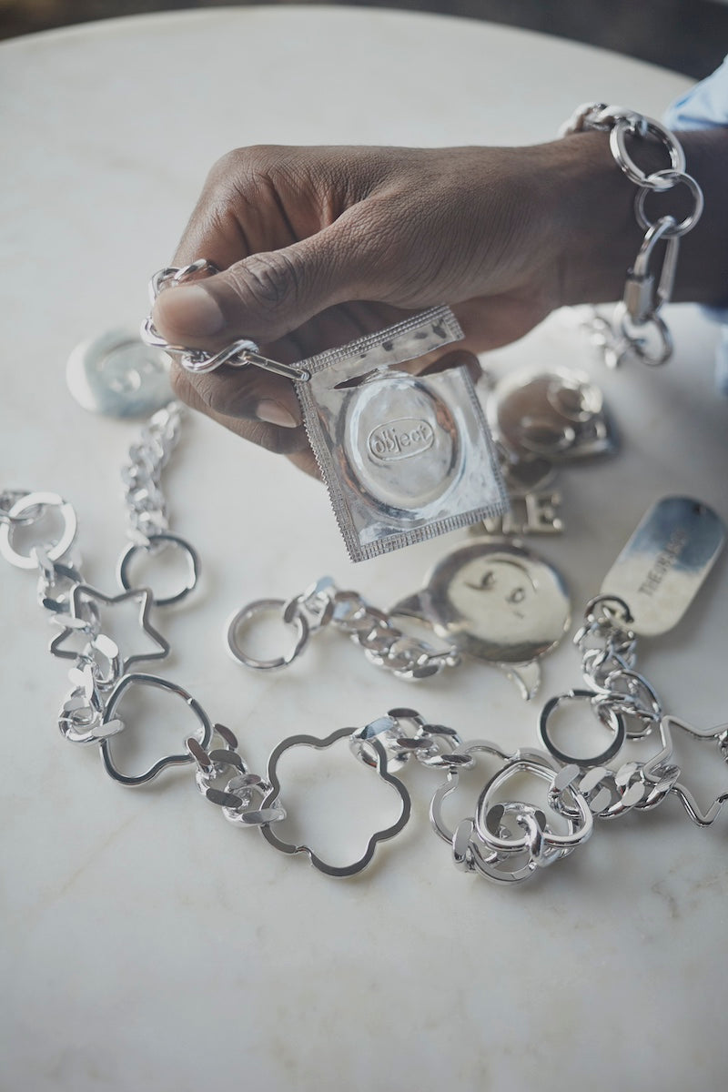 THE OBJECT Ripped Raincoat Keyring