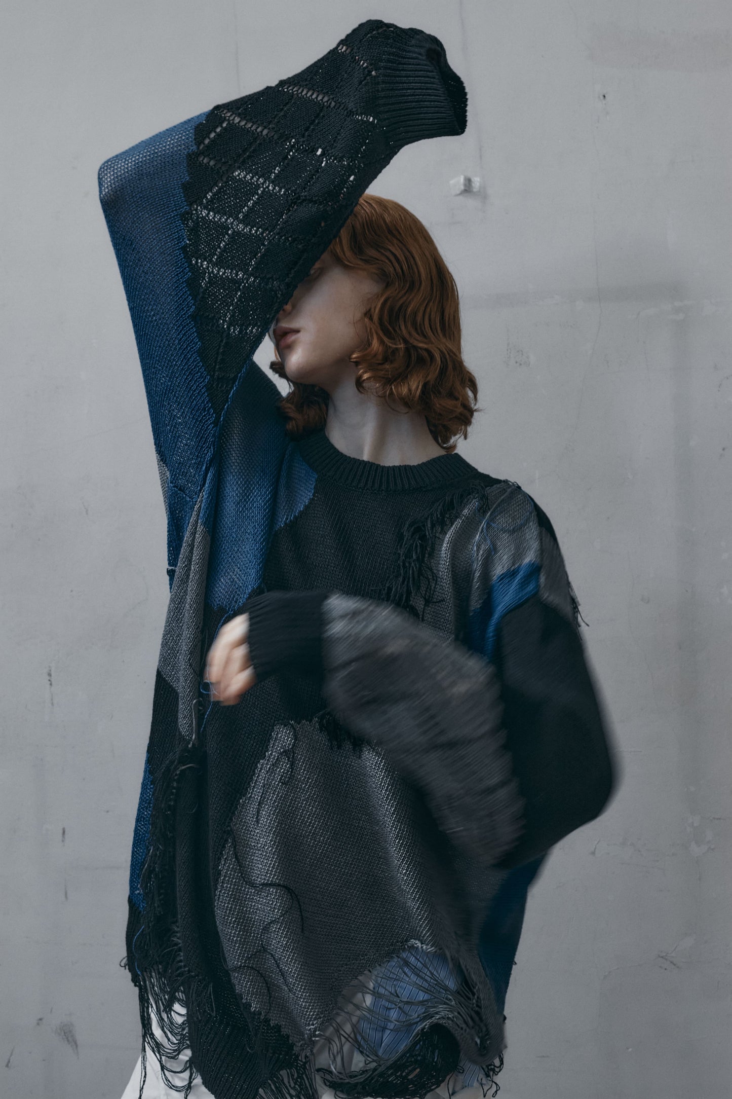 meagratia Frayed knit P/O