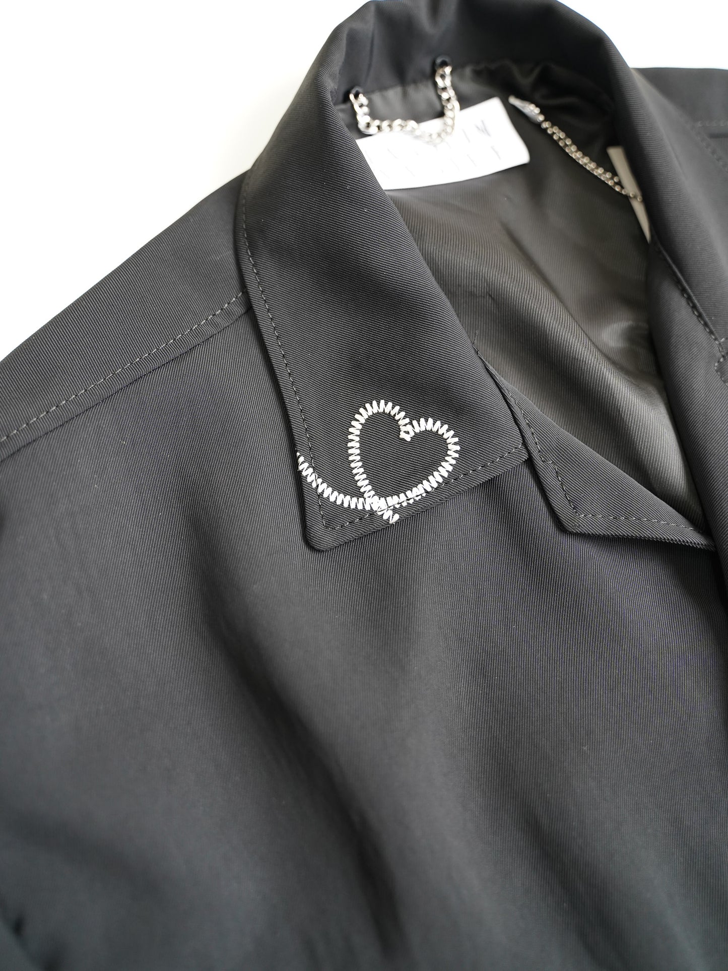 el conductorH HEART EMBROIDERED WESTEREN JKT