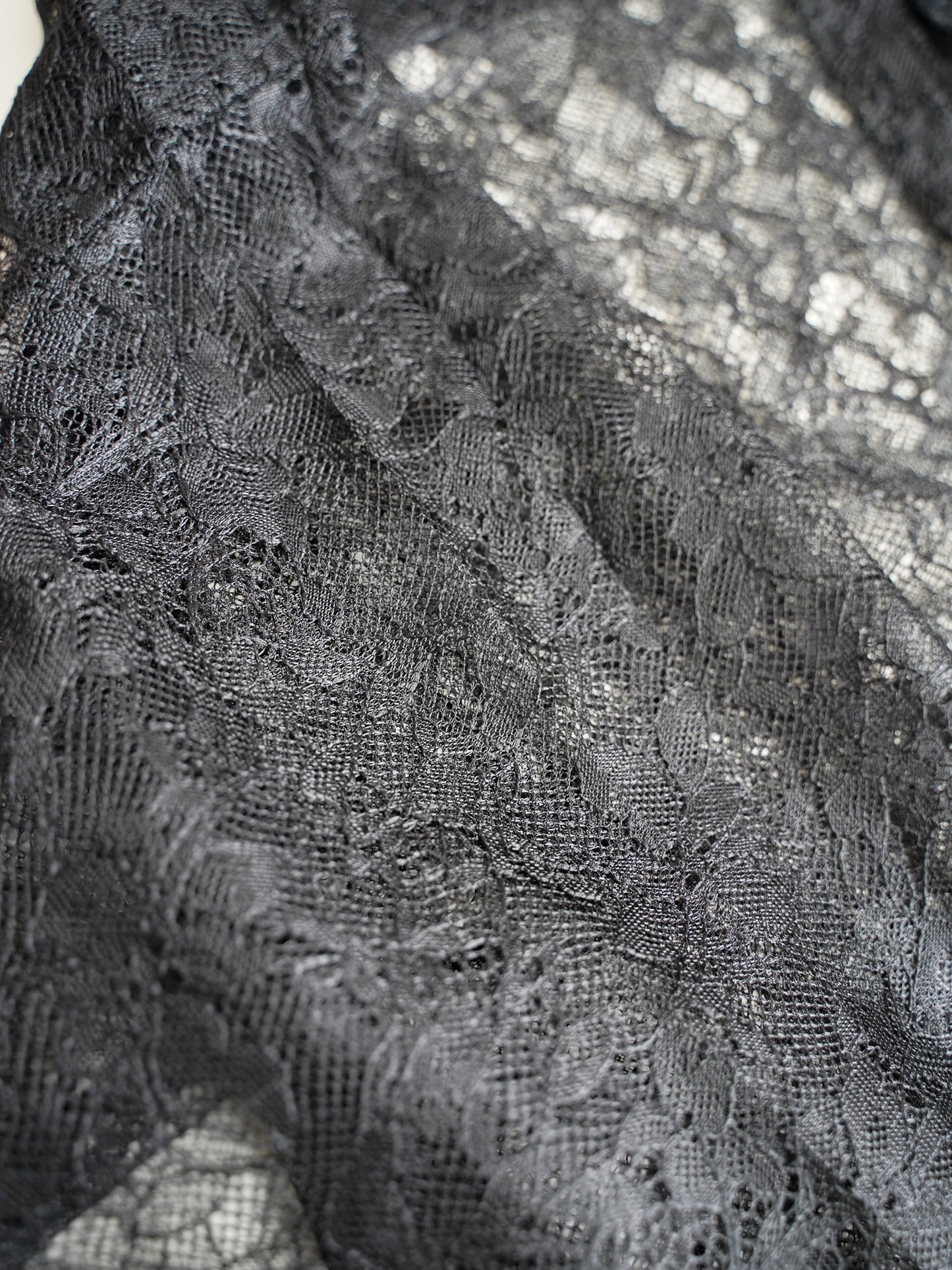 el conductorH FLOWER LACE FRILL SHIRT