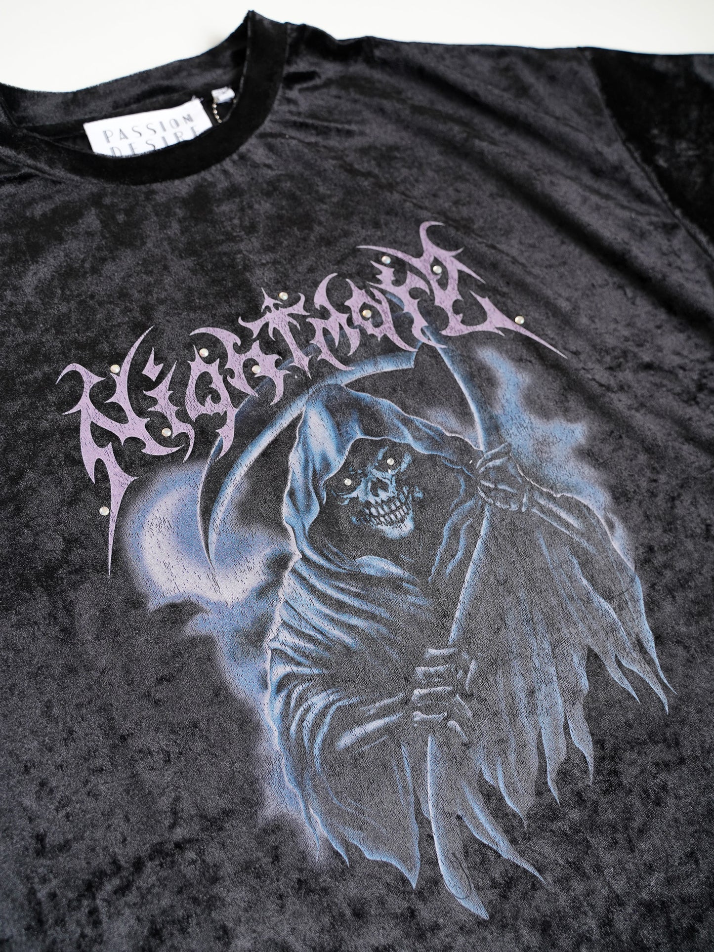 el conductorH STONE DECORATED T-SHIRT