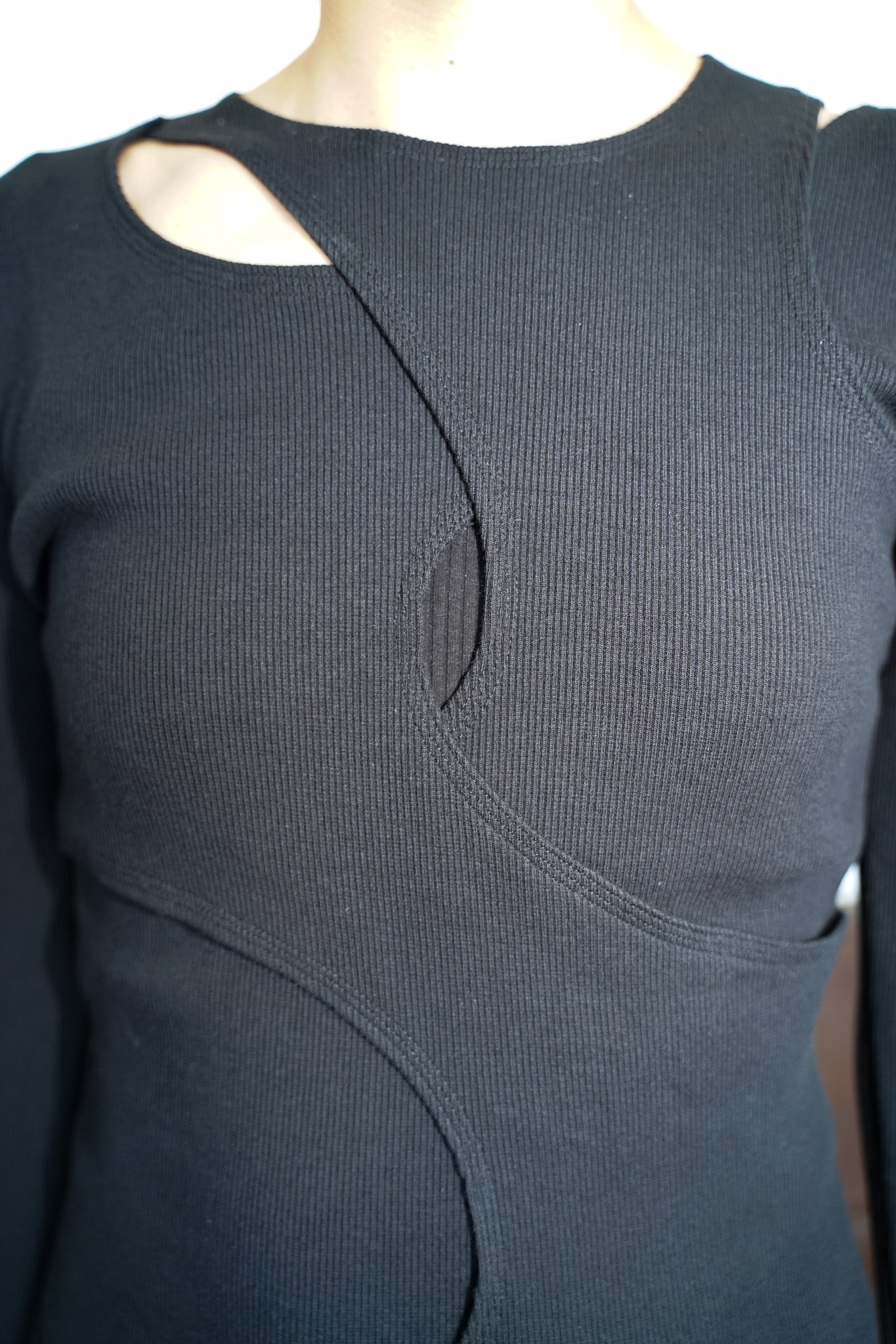 disemBySiiK Assemble Rib Knit One-Piece