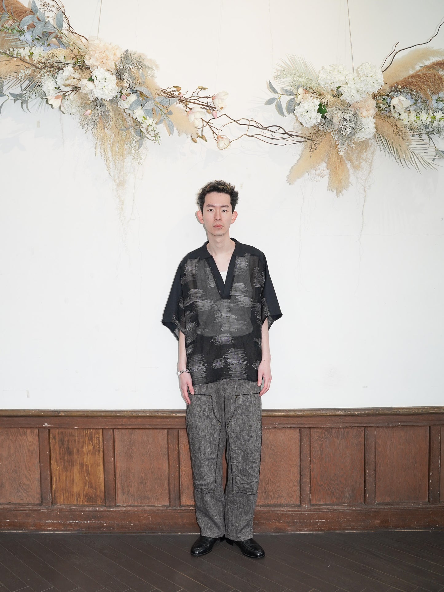 meagratia Linen Silk Double knee PT