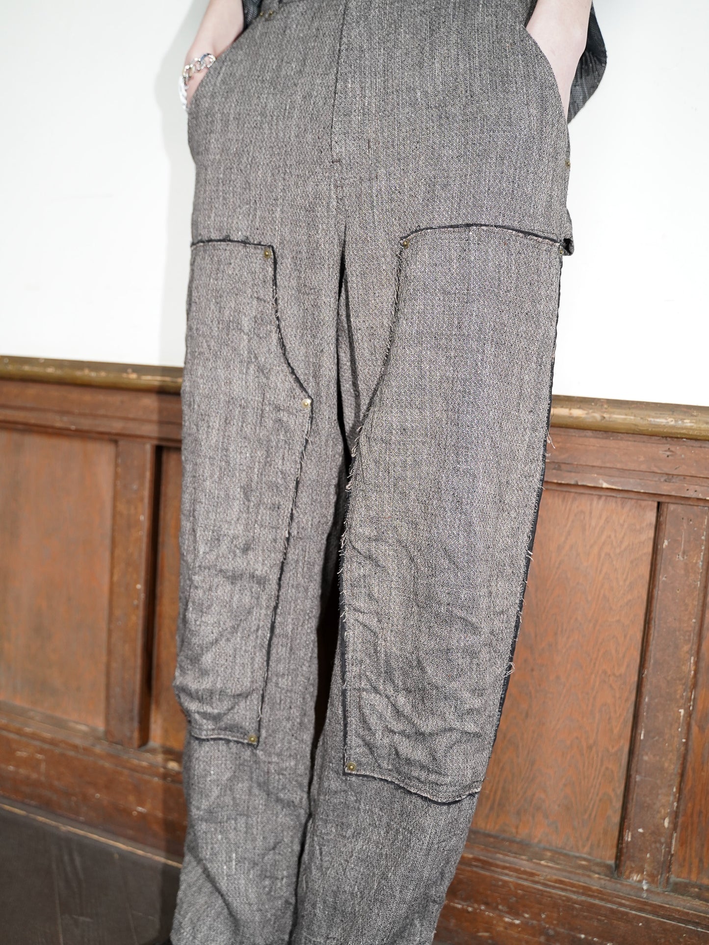 meagratia Linen Silk Double knee PT