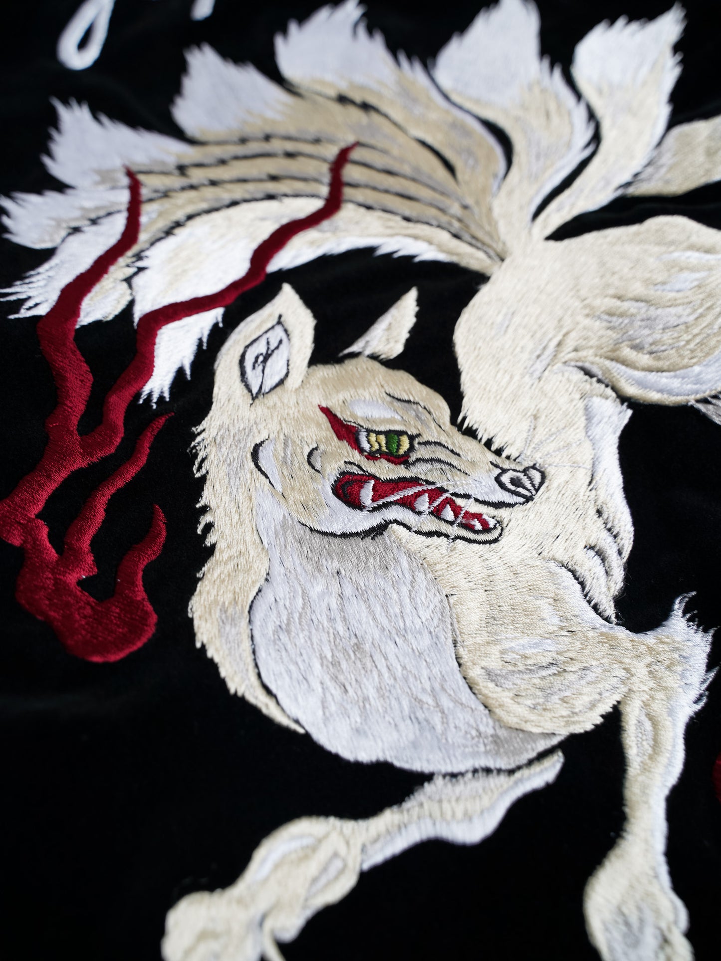 el conductorH VELVETEEN FOX  EMBROIDERED SOURVENIR JKT