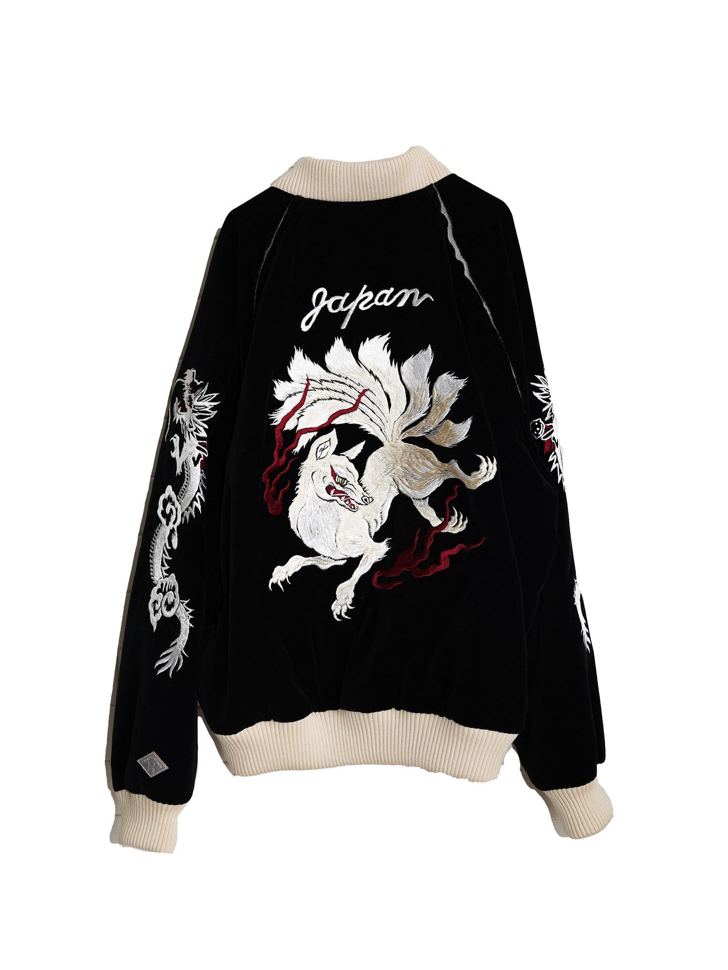 el conductorH VELVETEEN FOX  EMBROIDERED SOURVENIR JKT