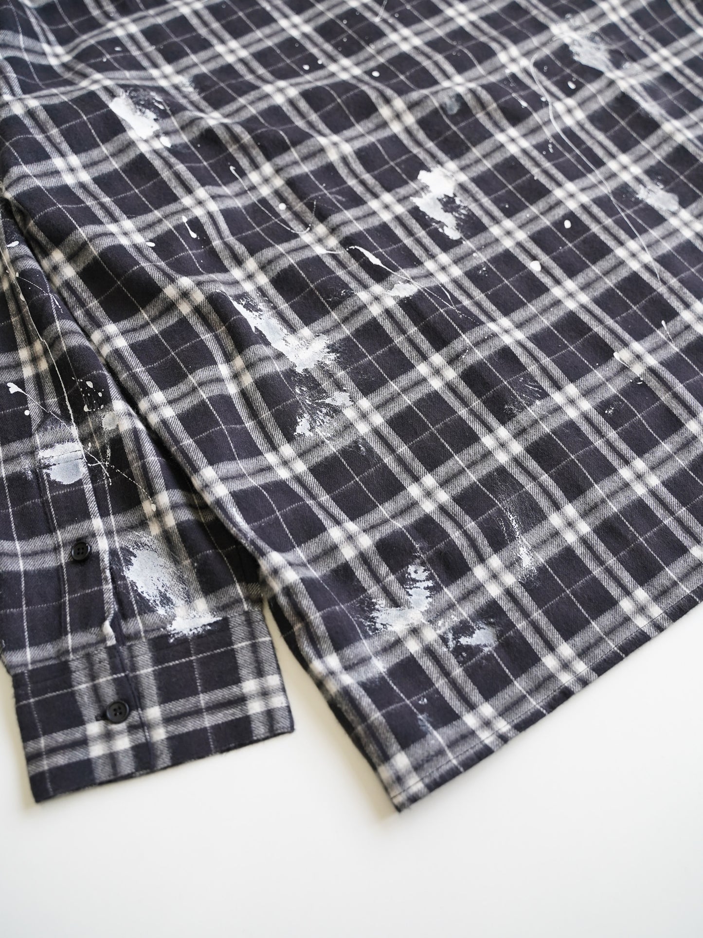 el conductorH TEENAGE HOODED FLANNEL SHIRT