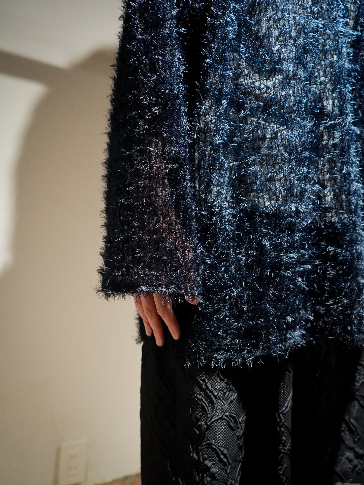 meagratia Lace skipper collar Shirts