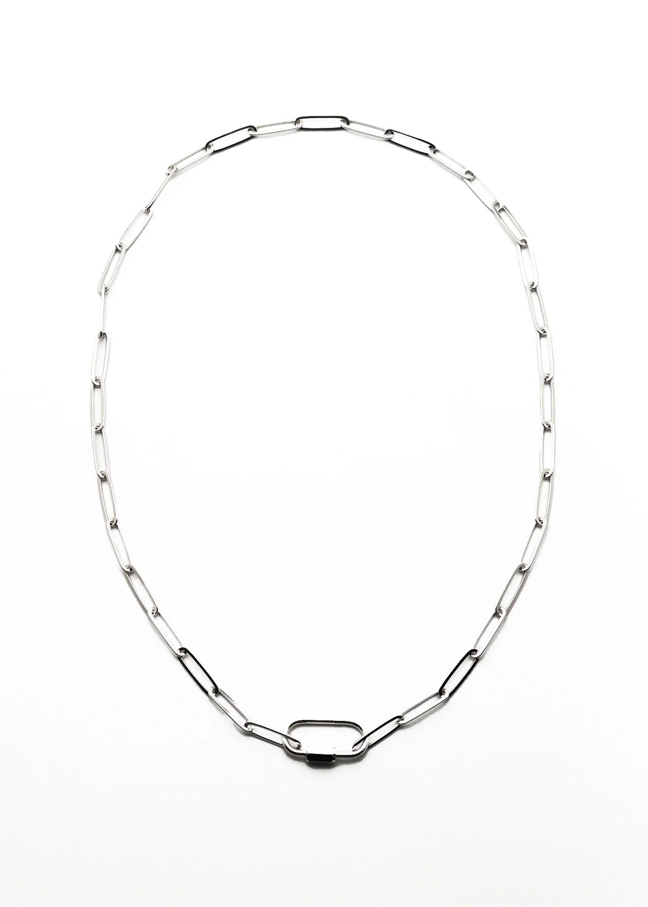 シルバー 925 カラビナ　THE OBJECT THE OBJECT Signature Mini Karabina Necklace/THE OBJECT 正規取扱店
