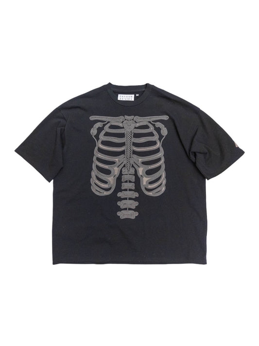 el conductorH CORD EMBROIDERED T-SHIRT "BONES"