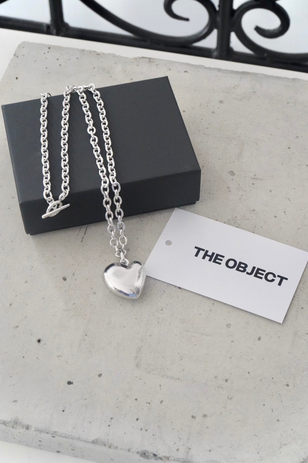 THE OBJECT The Jazz Heart Necklace