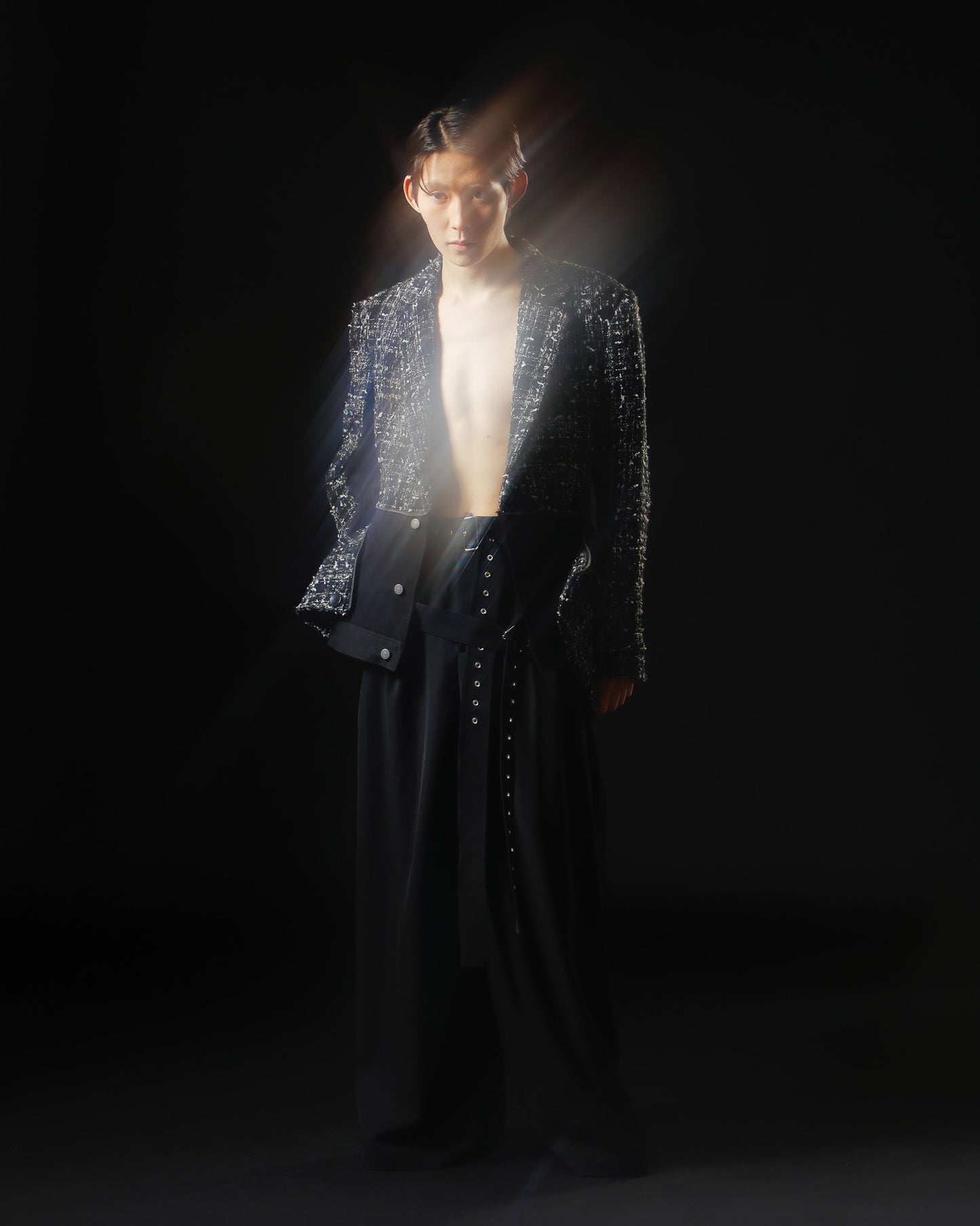 disemBySiiK Belted Wide Trousers