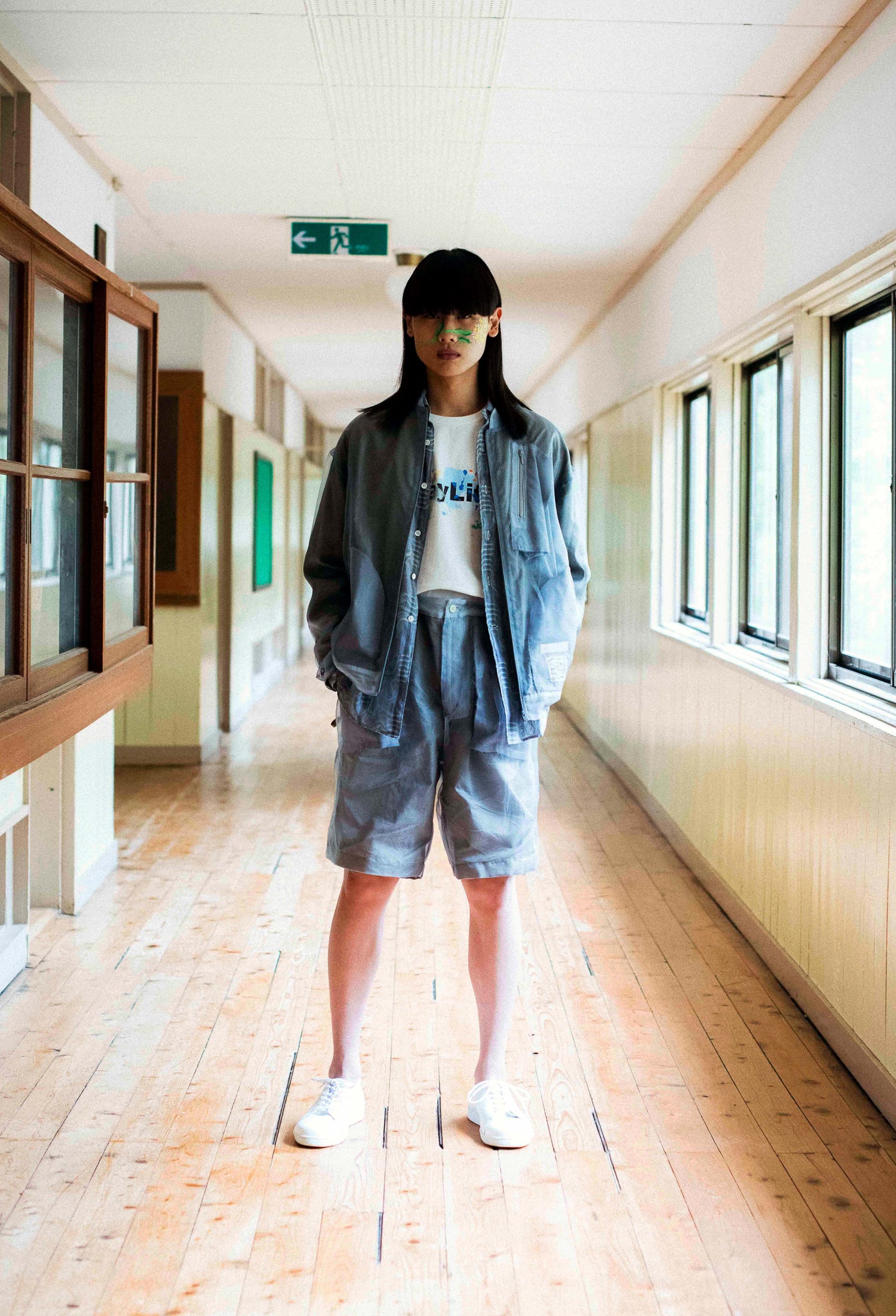 meagratia cupro organdy shirt
