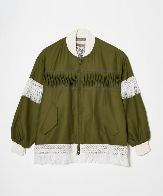 meagratia Military satin fringe BL