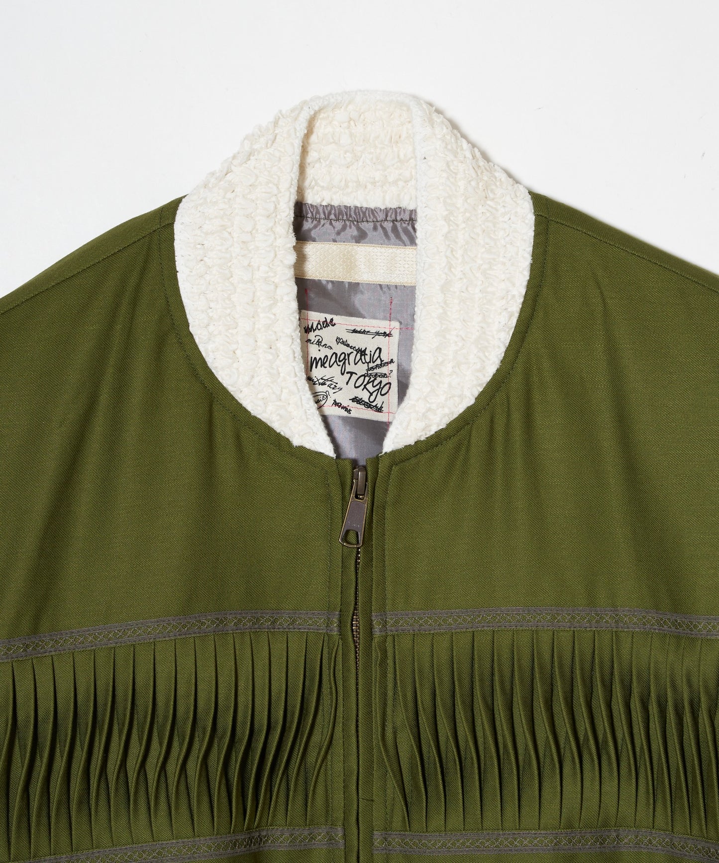 meagratia Military satin fringe BL