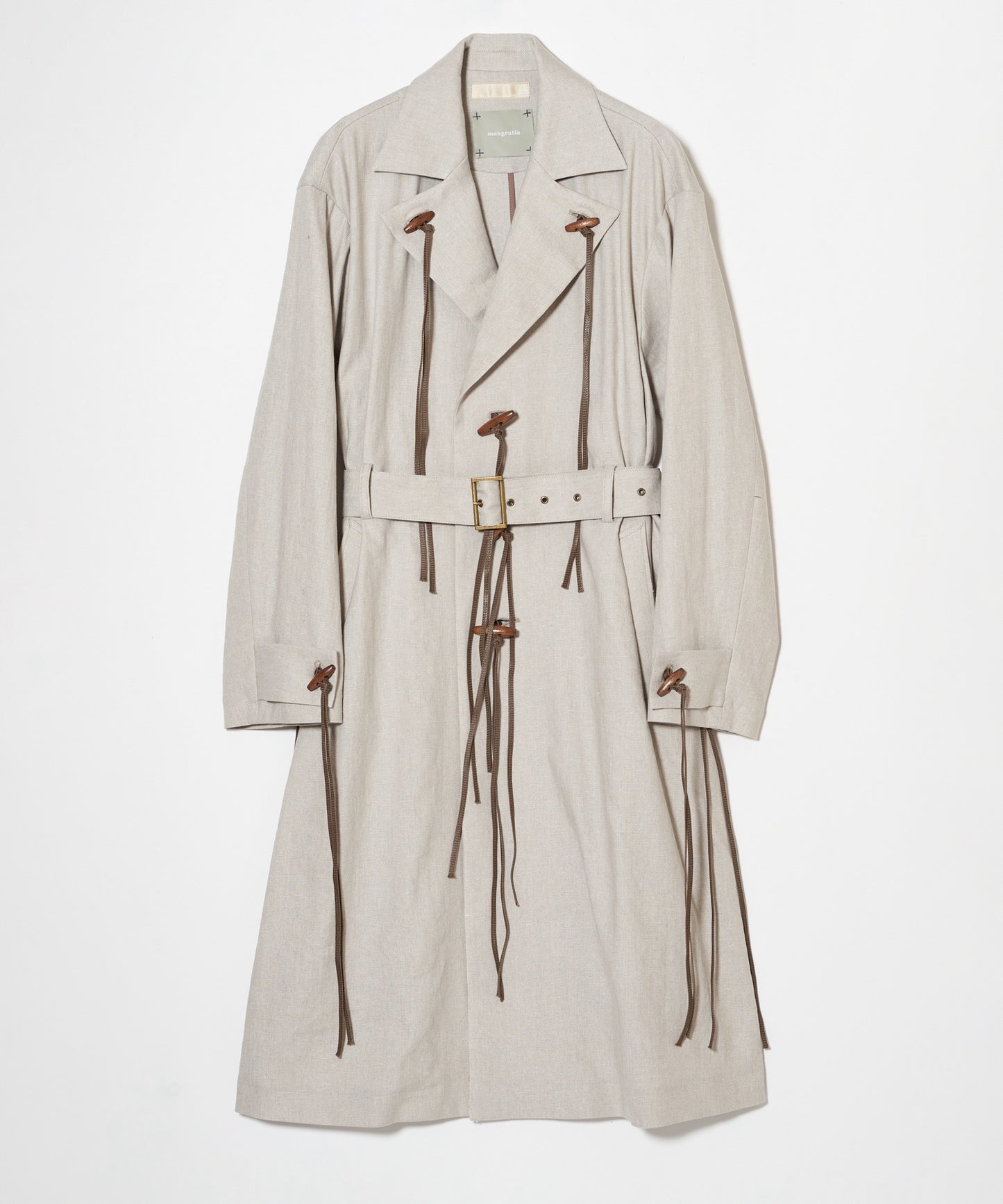 meagratia Linen toggle coat