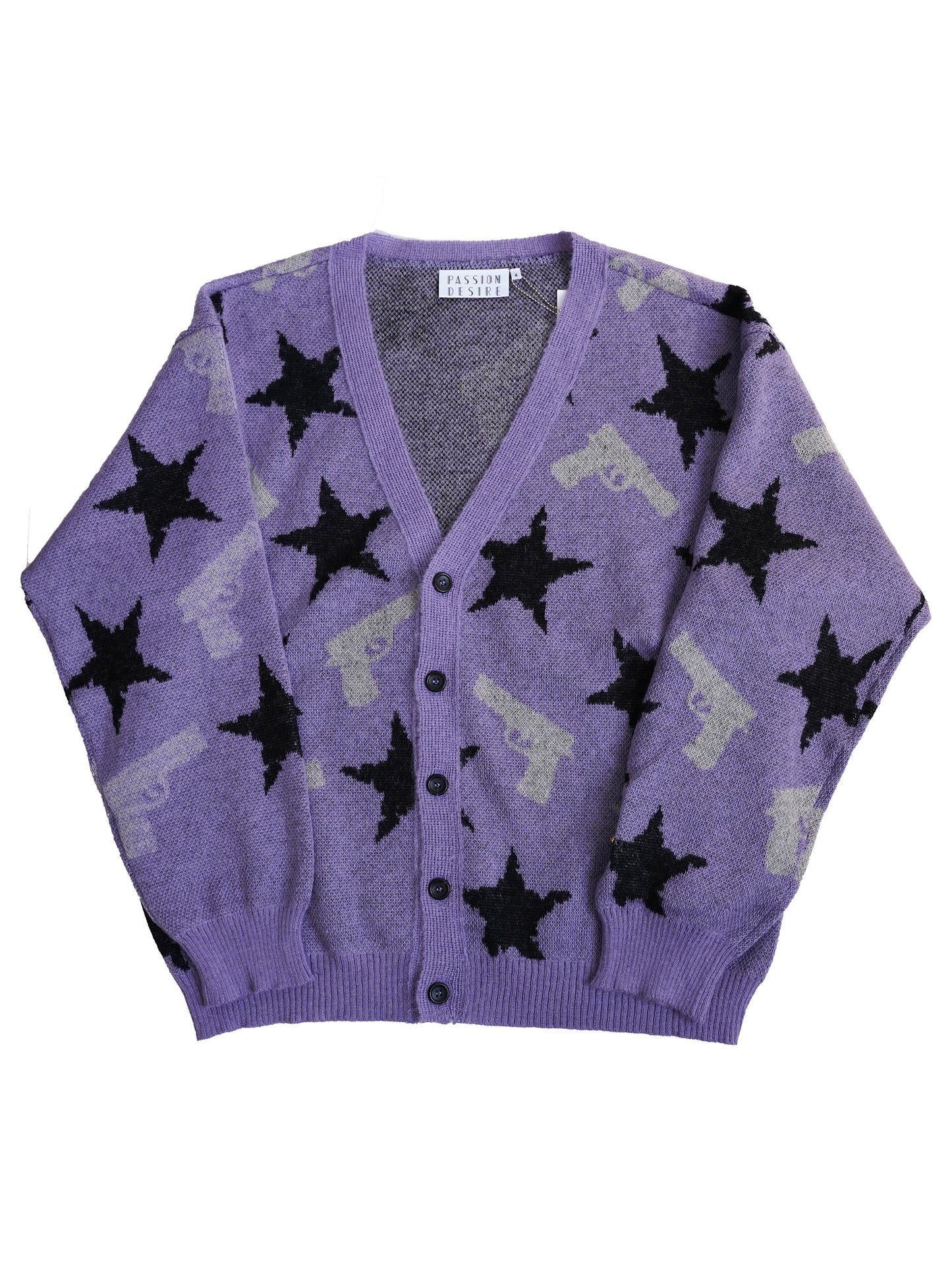 el conductorH MOHAIR CARDIGAN 'STARS'