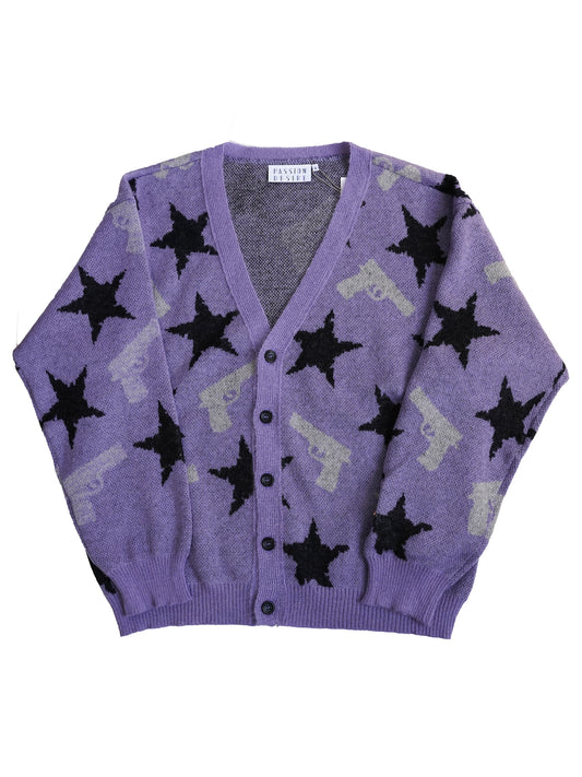 el conductorH MOHAIR CARDIGAN 'STARS'