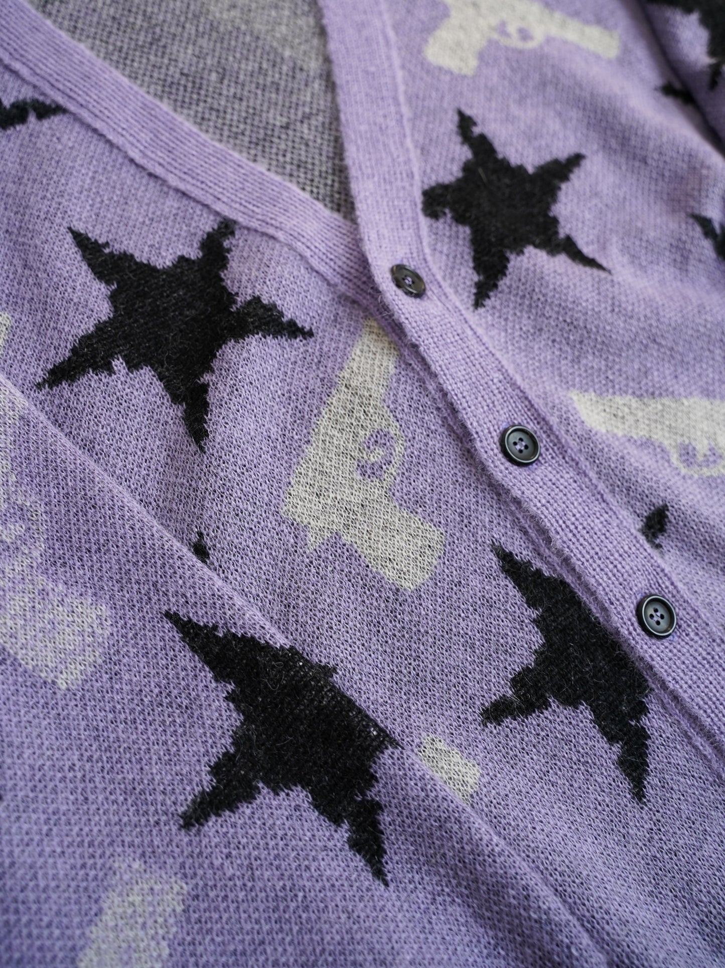 el conductorH MOHAIR CARDIGAN 'STARS'