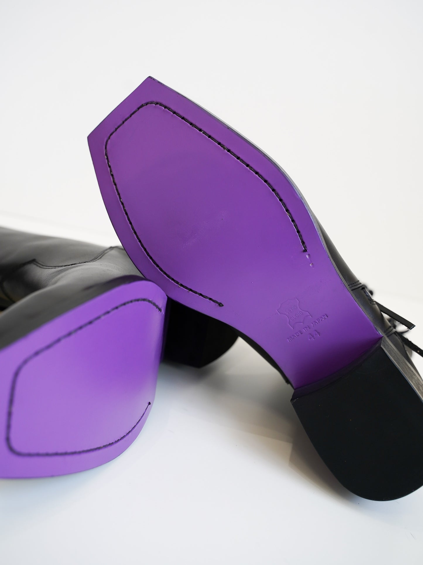 el conductorH SQUARE TOE DOUBLE SIDE ZIP BOOTS