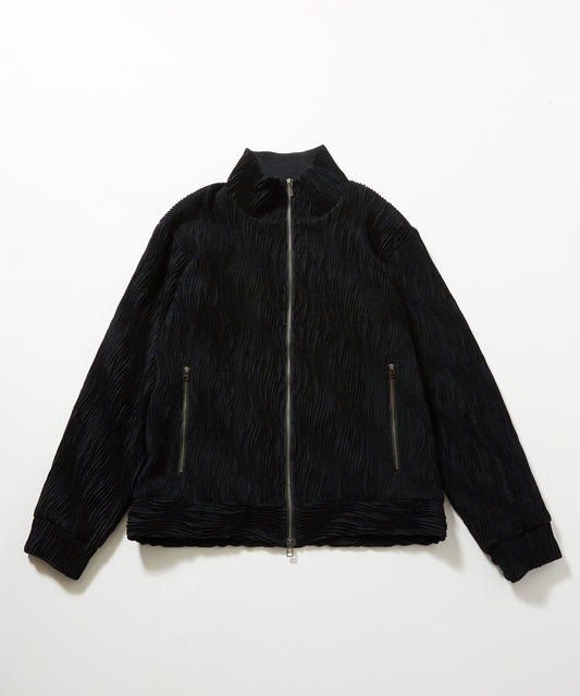 meagratia Wavy fabric truck jacket