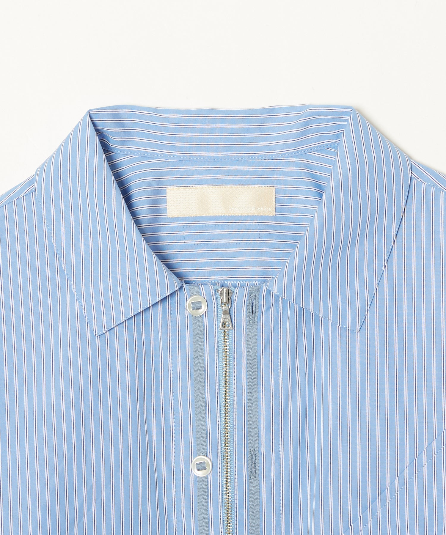 Stripe zip-up 2way shirt meagratia(メアグラーティア)の通販/正規 